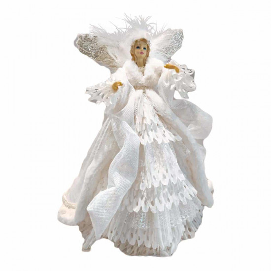 Άγγελος Κεραμικός Λευκός 30cm
