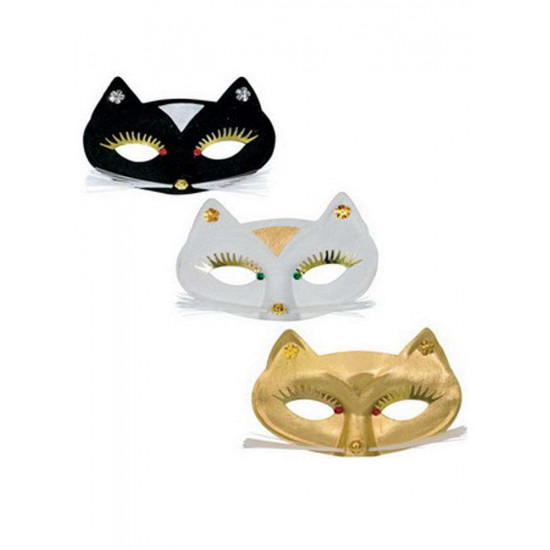 Μάσκα Ματιών Γάτας 3 Χρώματα