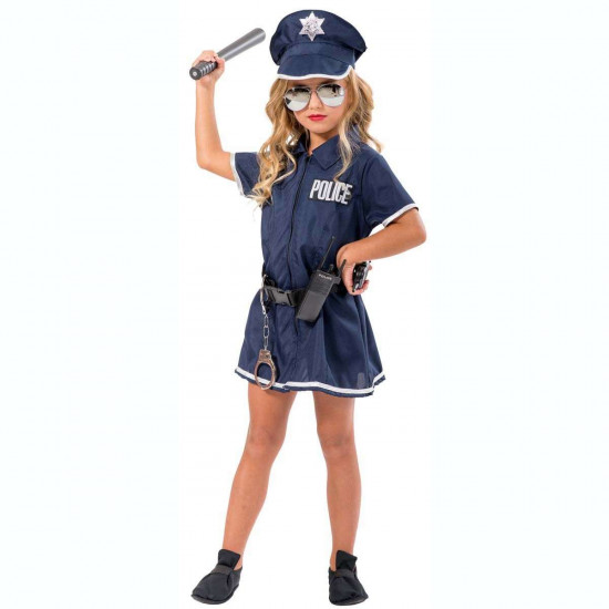 Παιδική Στολή Αστυνομικίνα Με Φόρεμα
