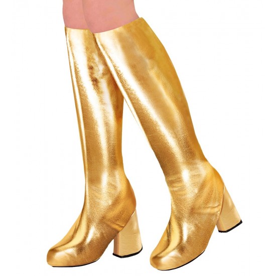 Επικαλυπτικές Μπότες Disco Χρυσές
