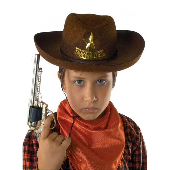 Παιδικό Καπέλο Cowboy Τσόχινο