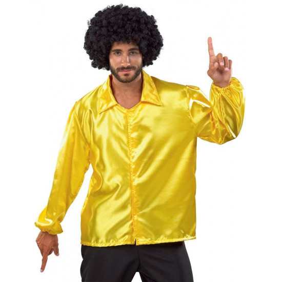 Στολή Disco Πουκάμισο Κίτρινο
